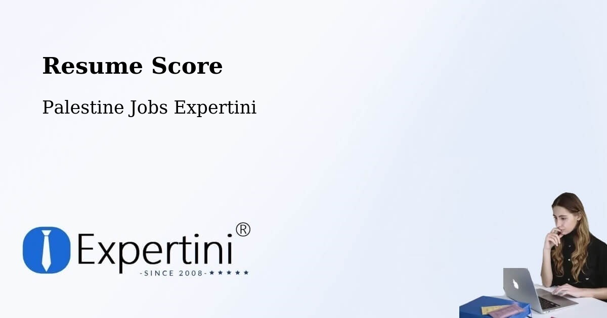 Resume Score & Job Description Match Tool – Salfīt - Palestine Jobs Expertini
