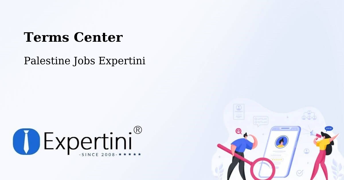 Terms of Service – Salfīt - Palestine Jobs Expertini
